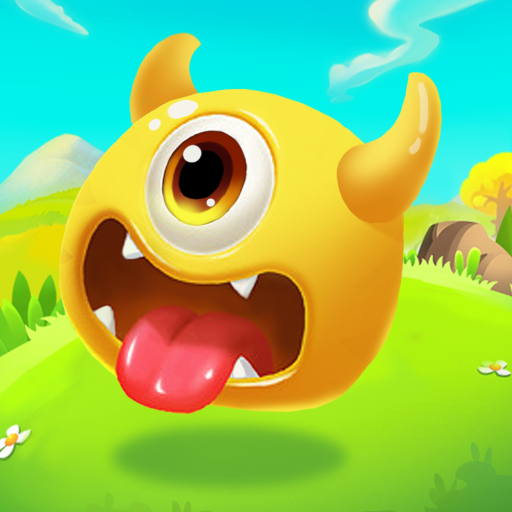 滑动怪物消除游戏