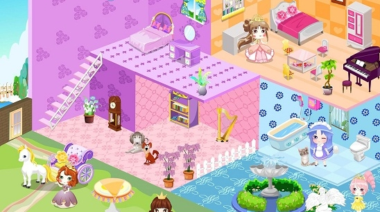 装扮设计公主娃娃屋 装扮设计公主娃娃屋