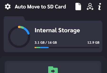 Auto Move To SD Card自动移至SD卡 Auto Move To SD Card自动移至SD卡