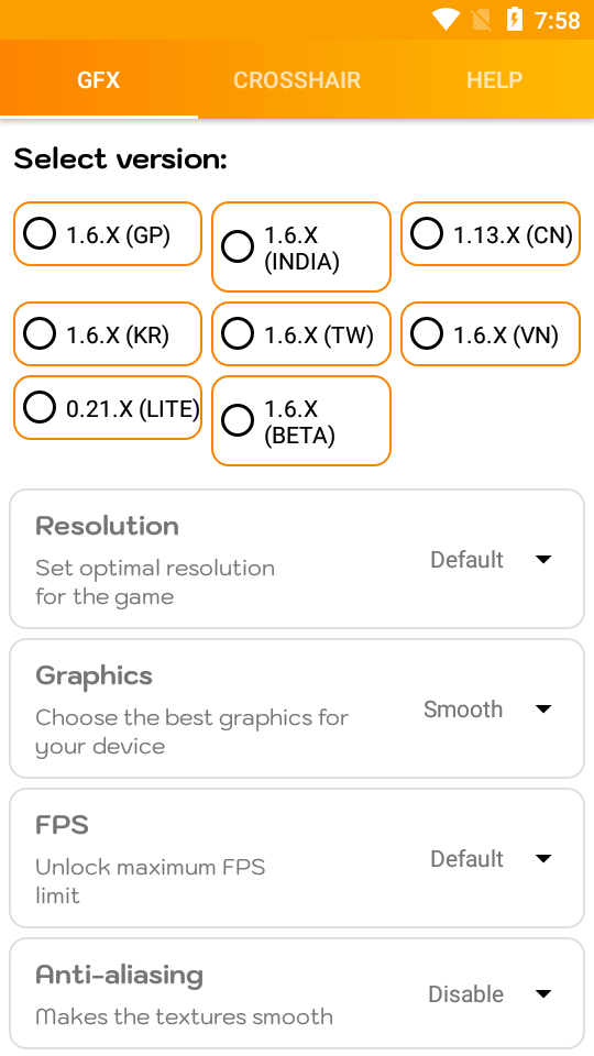 GFX工具箱专业版破解版 GFX工具箱专业版破解版