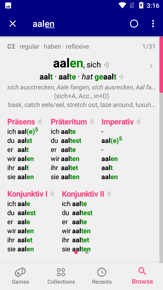 Verbs翻译APP Verbs翻译APP