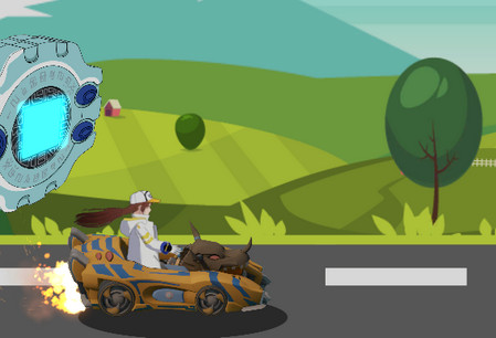 QQ飞车暴龙兽qqRace QQ飞车暴龙兽qqRace