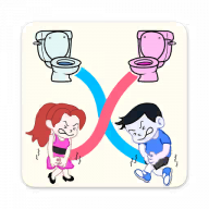 厕所急救赛游戏Draw To Pee