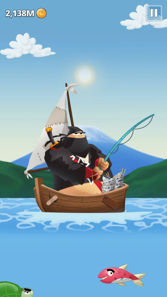 Ninja Fishing忍者钓鱼无限金币版 Ninja Fishing忍者钓鱼无限金币版