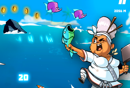 寿司冲浪无限金币版 寿司冲浪无限金币版