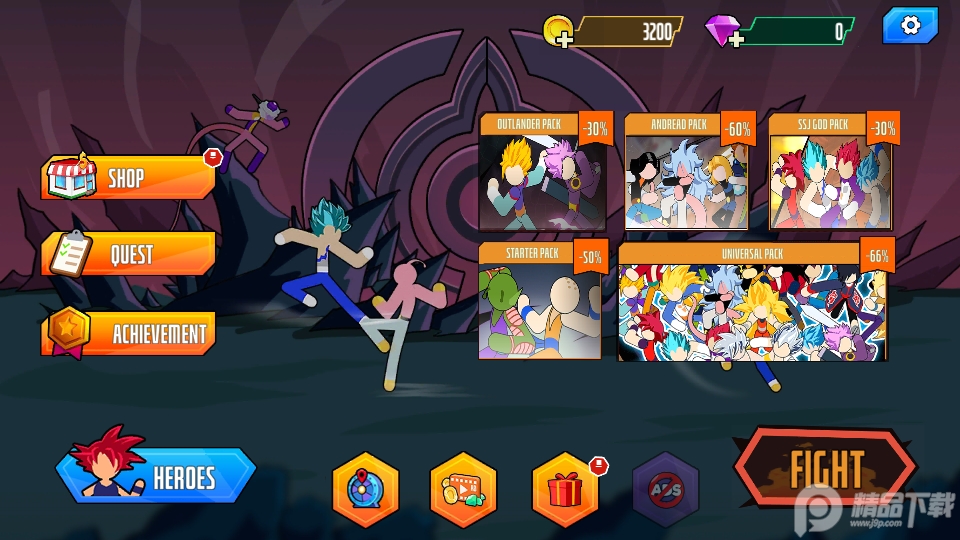 火柴人超级英雄免广告