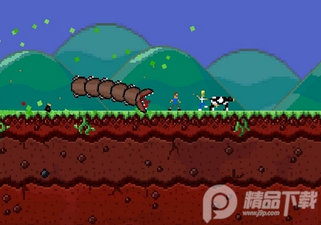 像素死亡蠕虫无敌版
