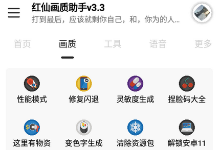 红仙画质助手超广角3.3新版