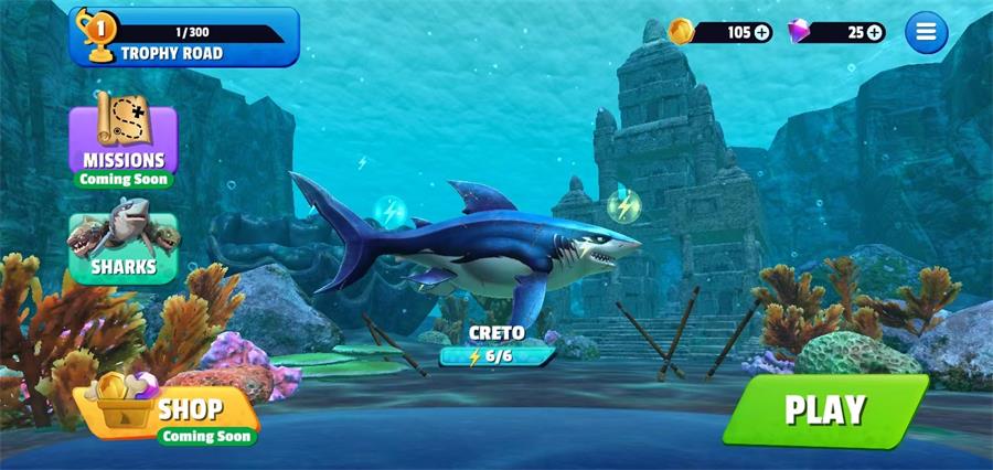 饥饿鲨史前世界无限版(Hungry Shark Primal)